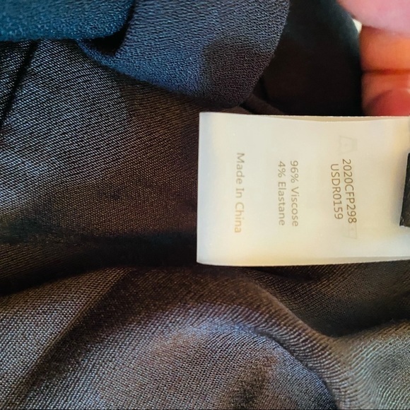 Universal Standard Rivers Wrap Dress Black Long Sleeve size 3XS US 2/4 Small - Picture 8 of 9